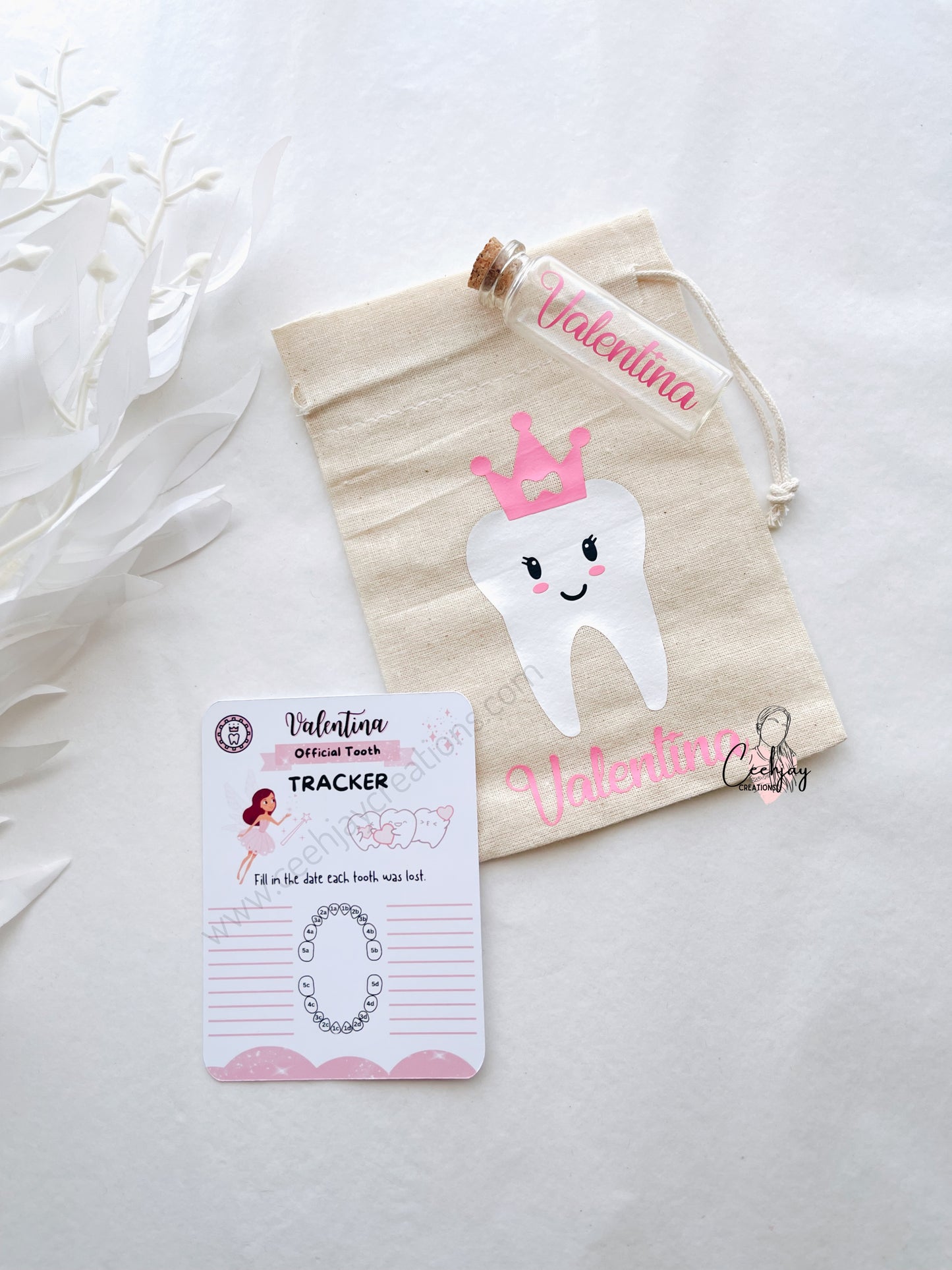 Tooth Fairy Bag and Bottle